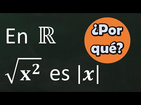 The square root as an absolute value. Why √(x)²=|x|