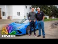 Trevor Noah And Jay Leno Drive A Lamborghini Aventador S CNBC Prime