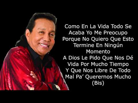 Diomedes Diaz  - Te Necesito (Letra)