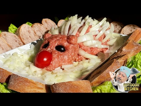 Mettigel selber machen - DAS Partyfood Rezept