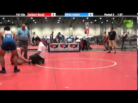 Men 74 KG / 163 lbs - Zachary Beard vs. ethan ramos