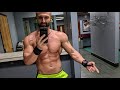 Posing and flexing physique update on 250mg of TRT/week
