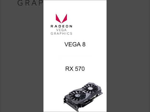 VEGA 8 VS. GPUS #computer #ryzen #gaming #amd #nvidia #gpu