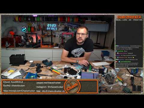 Twitch Stream vom 07-09-21 Basteln an der Prusa MMU2