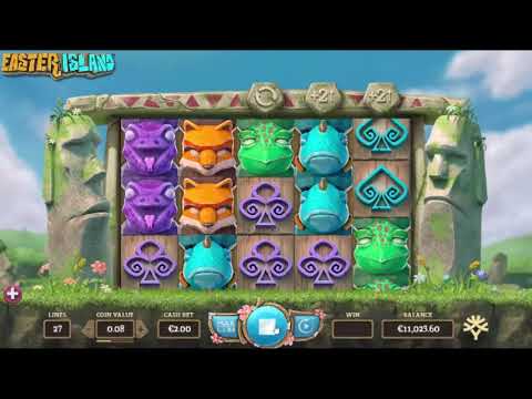 Easter Island slot from Yggdrasil Gaming - Gameplay