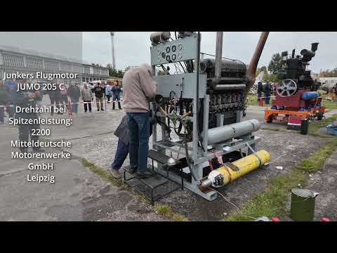 Motorentag im Hugo Junkers Museum Dessau Oktober 2025