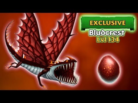 Bludcrest (New Exclusive Thunderdrum) Titan Mode Max Level 134 | Dragons: Rise of Berk