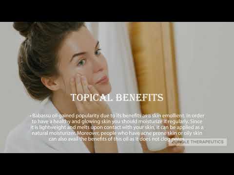 Zongle Therapeutics USDA Certified Organic Babassu Oil