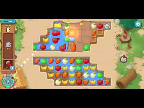 We Bare Bears Match3 Repairs Level 164 - No Boosters