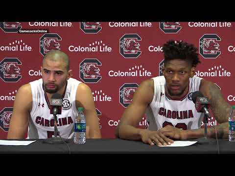 POSTGAME: Frank Booker, Chris Silva on Mississippi State — 1/31/18