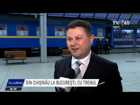 Circulaţia pe calea ferată între Chişinău şi Bucureşti a fost relansată
