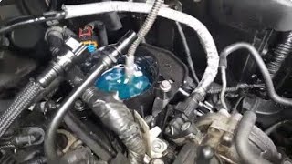 Don't forget to do this when CHANGING the fuel filter to check for METAL shavings.