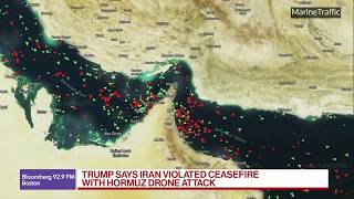 Trump Says Iran Violated Ceasefire With Hormuz Drone Attack