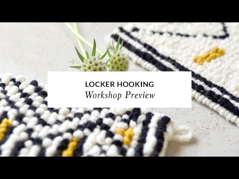 Locker Hooking with Lindsey Campbell