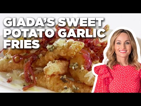 Giada De Laurentiis' Sweet Potato Garlic Fries | Giada...