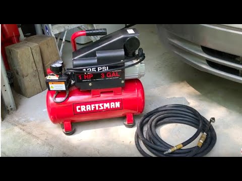 How to fix a leaking Air Compressor that won't stay filled- FAST & EASY!