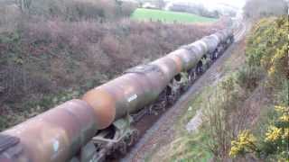 preview picture of video '56302 + 47375 Passing The Edge Of Plympton | 8/3/2012'