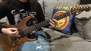 Video thumbnail for CHARVEL MJ DK24 HSH 2PT MAHOGANY w/ FIGURED WALNUT & STREAKY EBONY FB On Natural Finish! Quick Test by Nafiri Music Gear Reviews and Updates