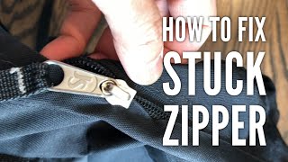 How to Fix a Stuck Jammed Zipper (Quick and Easy)