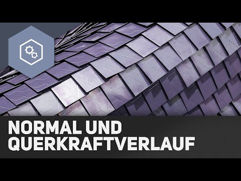 Normal- und Querkraftverlauf rechnerisch bestimmen - Fachwerke und statisches Gleichgewicht 20