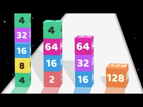 2048 Games: 2048 SURFER 3D!