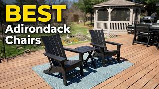 Why I Chose These Folding Adirondack Chairs Over Expensive Ones