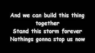 Jefferson Starship - Nothing&#39;s gonna stop us now (Lyrics)