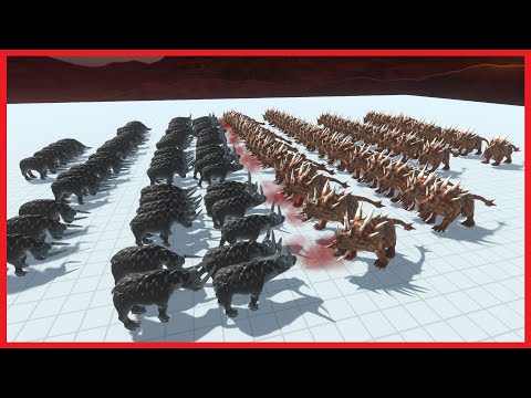 52x HELLHOUND VS 65x GORGON - ANIMAL REVOLT BATTLE SIMULATOR