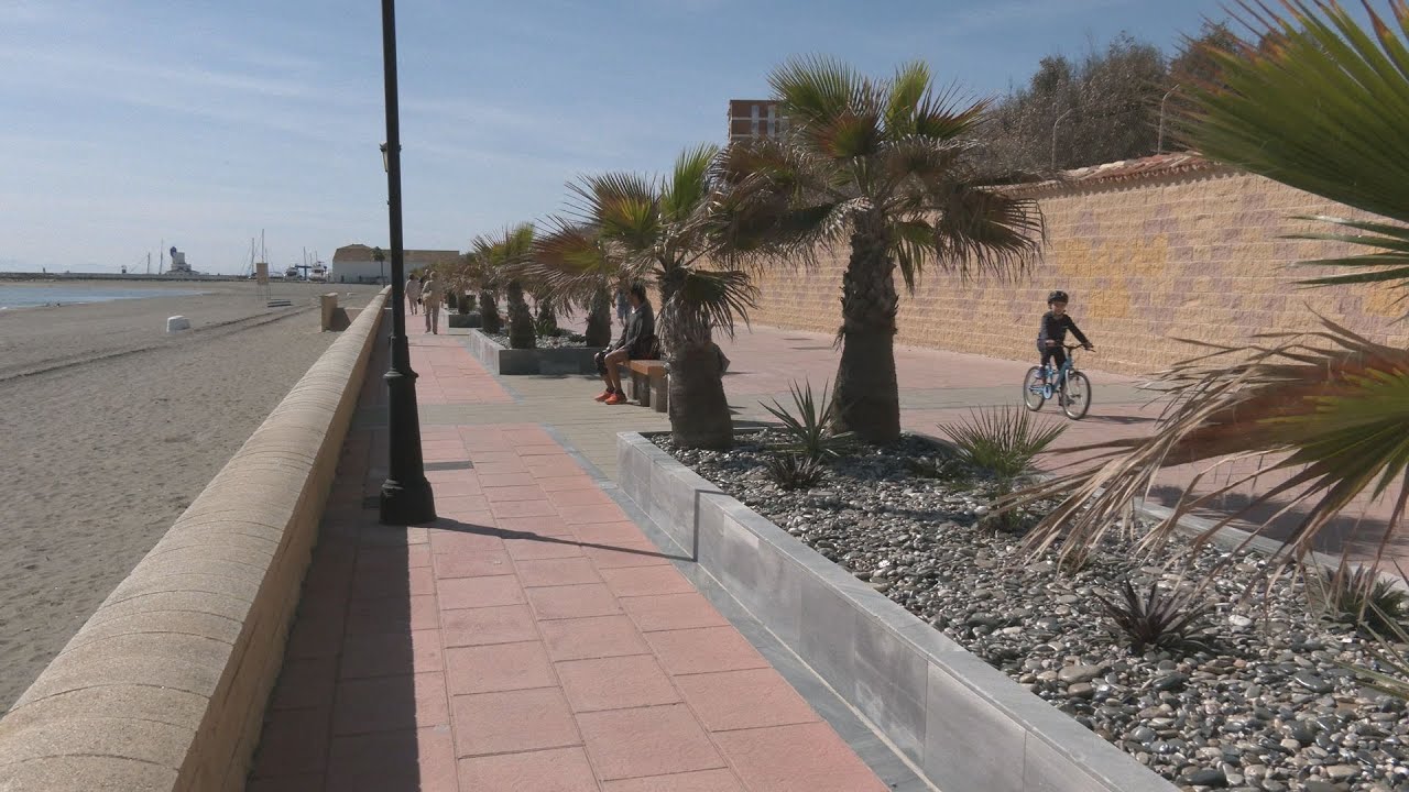 Finalizan los trabajos en el paseo marítimo de La Colonia