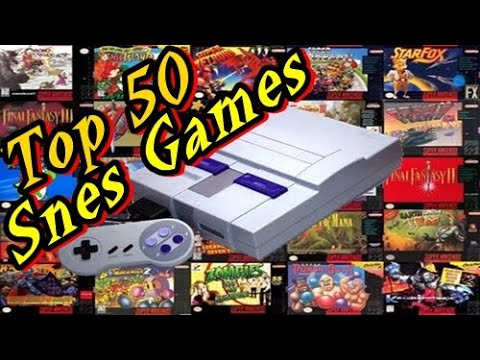 Top 50 best Snes Super Nintendo games