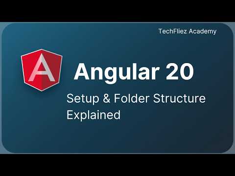 Angular 20 Folder Structure