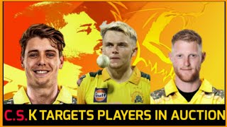 IPL 2023 : CSK target players | 2023 CSK squad 🔥| MSDhoni | Csk