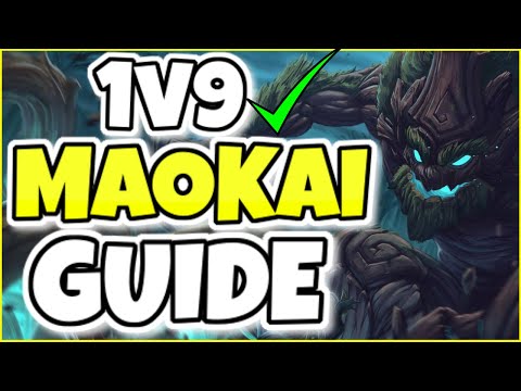 (EDUCATIONAL) THIS IS HOW YOU PLAY FULL AP MAOKAI LIKE A GRANDMASTER PLAYER! - Maokai Guide
