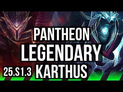 PANTHEON vs KARTHUS (JGL) | Legendary | EUW Master | 25.S1.3