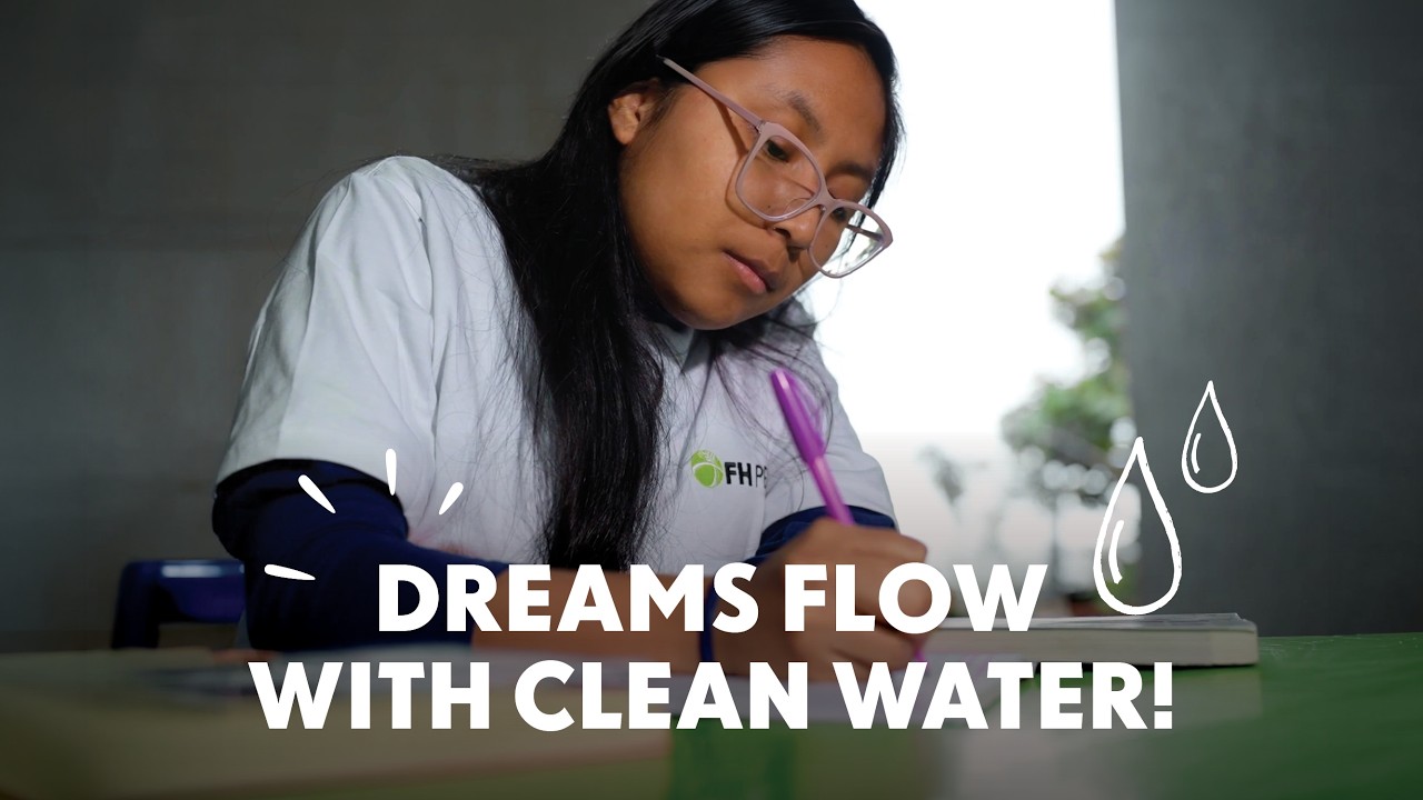 Watch how your “cup of water” changes lives!