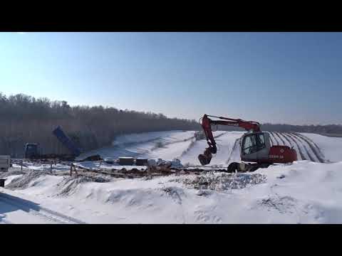Roboty ziemne przy wykonywaniu zbiornika ZB-25 | S19 Kraśnik