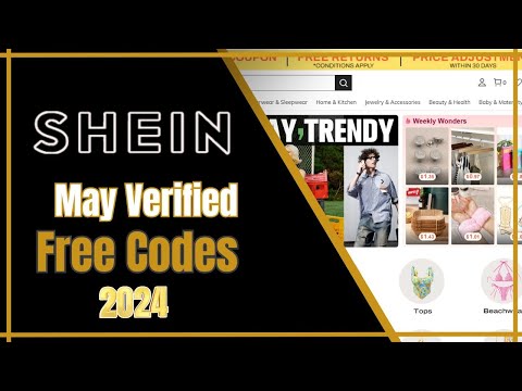 Shein Promo Codes - Easy Coupons for Shein in 2024 - Shein Promo Codes May 2024