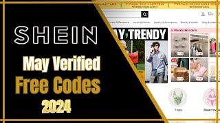 Shein Promo Codes - Easy Coupons for Shein in 2024 - Shein Promo Codes May 2024