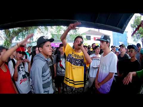 Vitor vs Nando - 1 fase -  17° Central das Rimas - Joinville - 2017