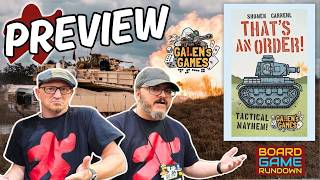 That's An Order Preview | A battlefield in a mint tin!