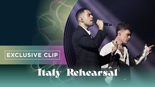 Mahmood & Blanco - Brividi - Exclusive Rehearsal Clip - Italy 🇮🇹 - Eurovision 2022