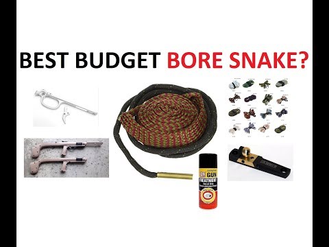 Best Budget Bore Snake ? Hoppes Viper Sage \u0026 Braker Real Avid Boss Gun Cleaning Oil Treatment Review