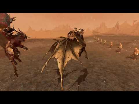 Total War: Warhammer; Chaos Giant Vs Greenskin Giant