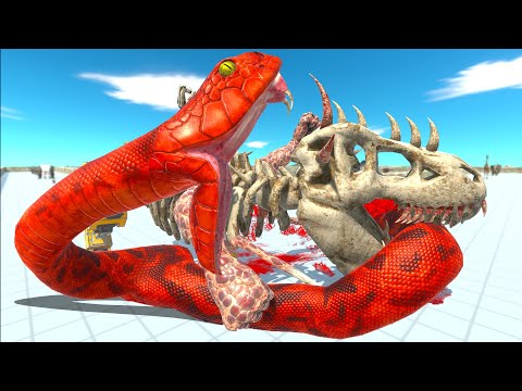 OMEGA REX DEATH RUN - Animal Revolt Battle Simulator ARBS