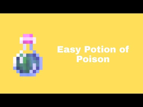 How to make Poison Potions for Minecraft #Shorts
