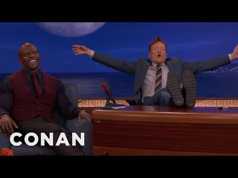 Terry Crews Loves His Waxed Legs | CONAN on TBS