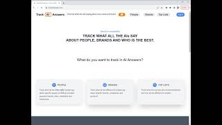 Track AI Answers YouTube Video