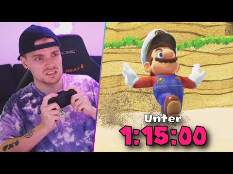 SCHAFFE ICH ES UNTER 1H 15 MIN?! | Mario Odyssey (Speedrun SPECIAL)