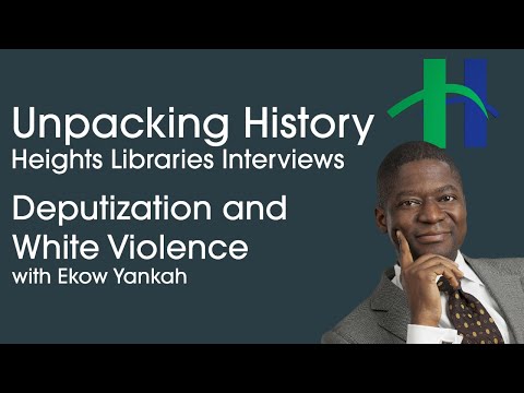 Amtseinführung und weiße Gewalt mit Ekow Yankah