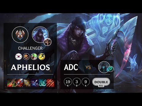 Aphelios ADC vs Kalista - KR Challenger Patch 10.12